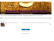 Tablet Screenshot of electricbananaclub.net